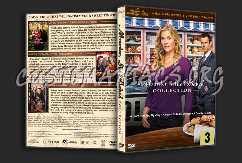 Murder, She Baked Collection dvd cover