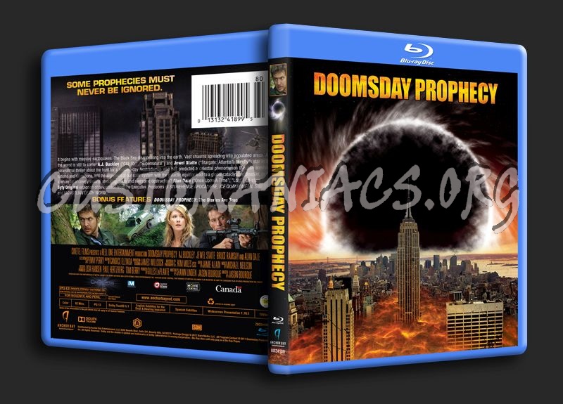 Doomsday Prophecy blu-ray cover