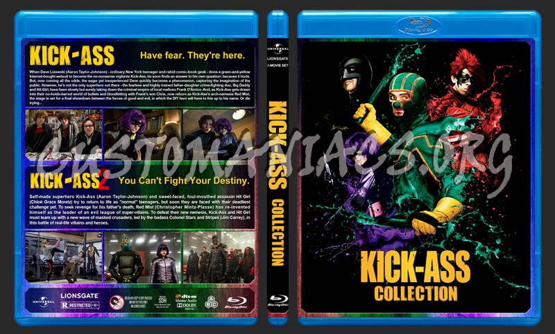 Kick-Ass Collection blu-ray cover