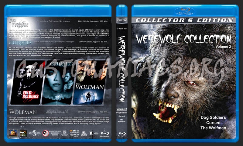 Werewolf Collection - Volume 2 blu-ray cover