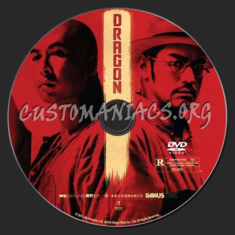 Dragon dvd label