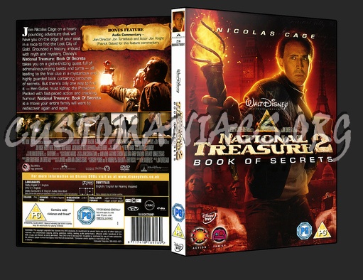 National Treasure 2 - Book of Secrets dvd cover