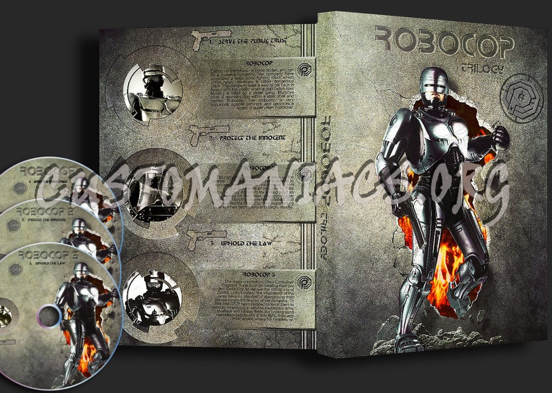 Robocop Trilogy dvd cover