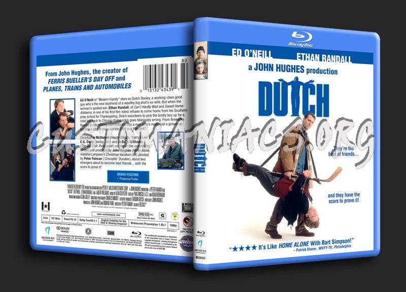 Dutch blu-ray cover