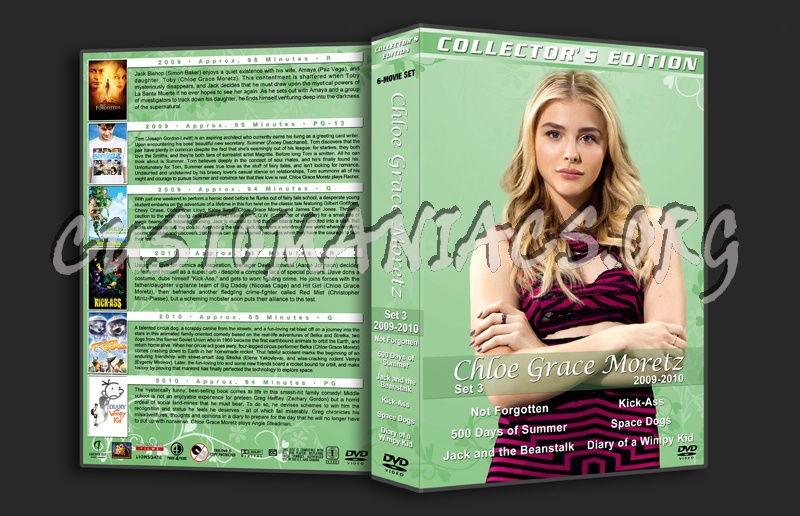 Chloe Grace Moretz - Set 3 ( 2009-2010) dvd cover