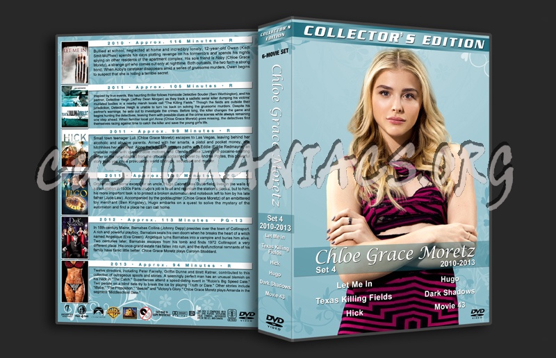 Chloe Grace Moretz - Set 4 ( 2010-2013) dvd cover