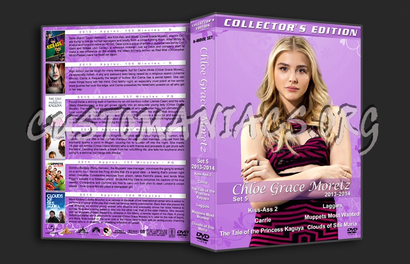Chloe Grace Moretz - Set 5 ( 2013-2014) dvd cover