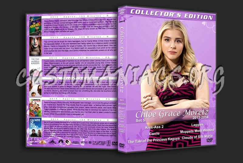 Chloe Grace Moretz - Set 5 ( 2013-2014) dvd cover