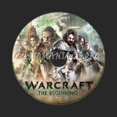 Warcraft blu-ray label
