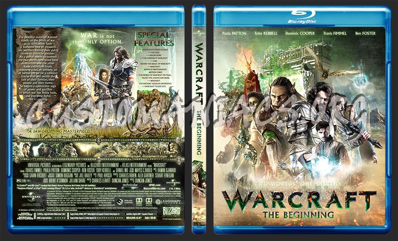 Warcraft blu-ray cover