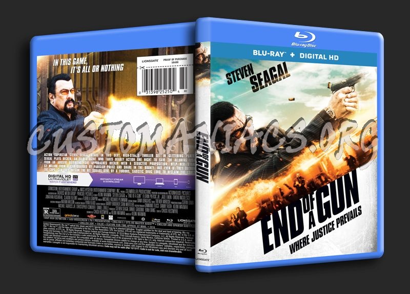 End of A Gun blu-ray cover
