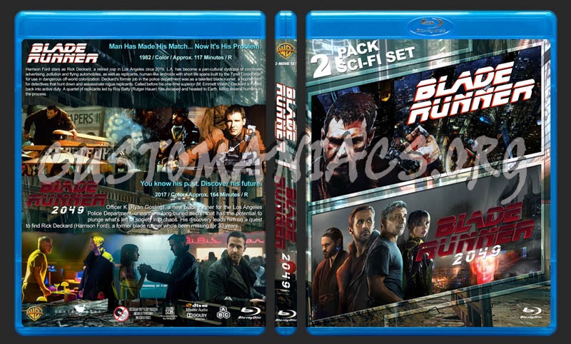 Blade Runner Double Feature blu-ray cover