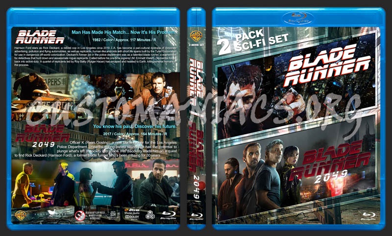 Blade Runner Double Feature blu-ray cover