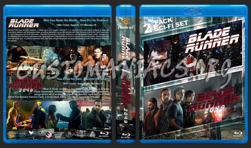 Blade Runner Double Feature blu-ray cover