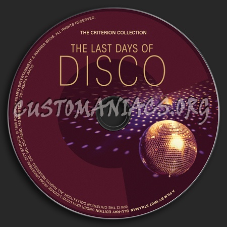 485 - The Last Days of Disco dvd label