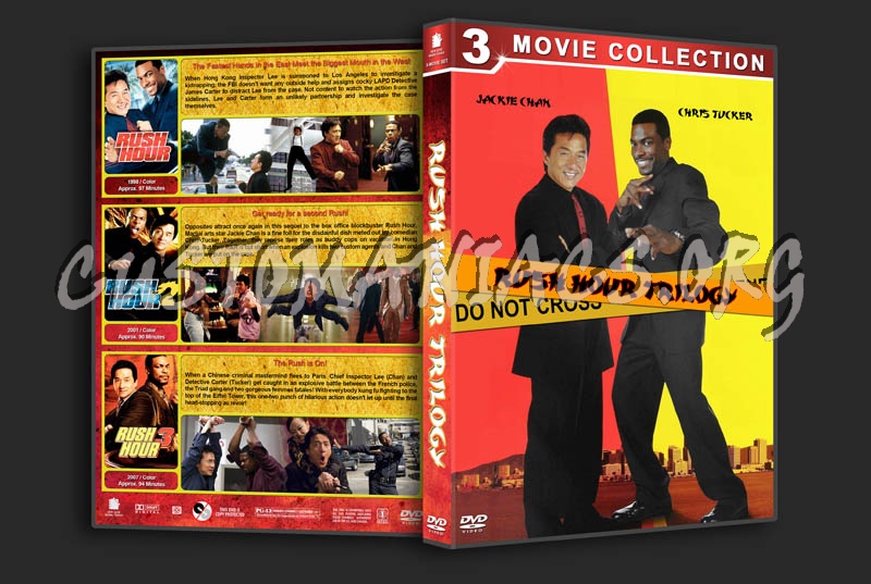 Rush Hour Trilogy dvd cover