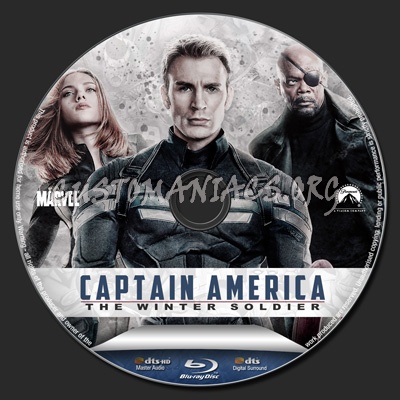 Captain America: The Winter Soldier (Special Edition) blu-ray label