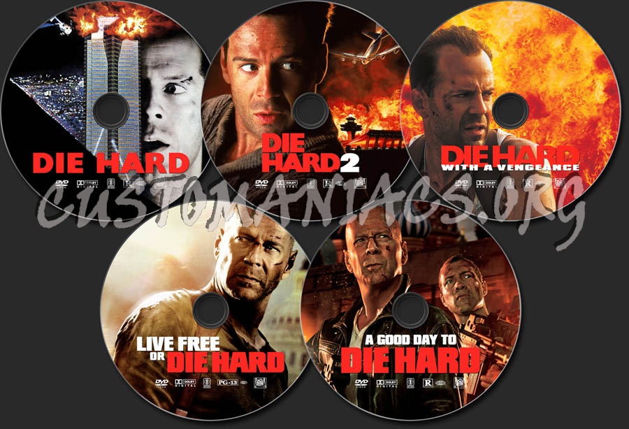 Die Hard Collection dvd label