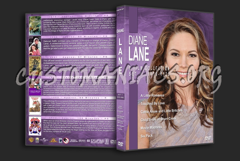 Diane Lane: A Film Collection - Set 1 (1980-1982) dvd cover