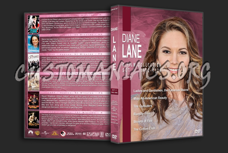 Diane Lane: A Film Collection - Set 2 (1982-1984) dvd cover