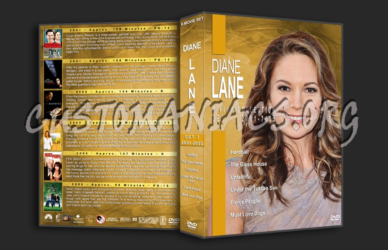 Diane Lane: A Film Collection - Set 7 (2001-2005) dvd cover