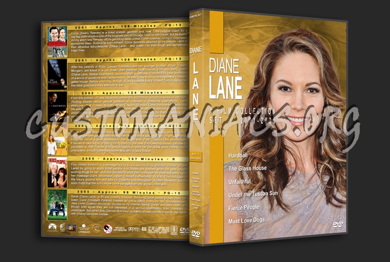 Diane Lane: A Film Collection - Set 7 (2001-2005) dvd cover