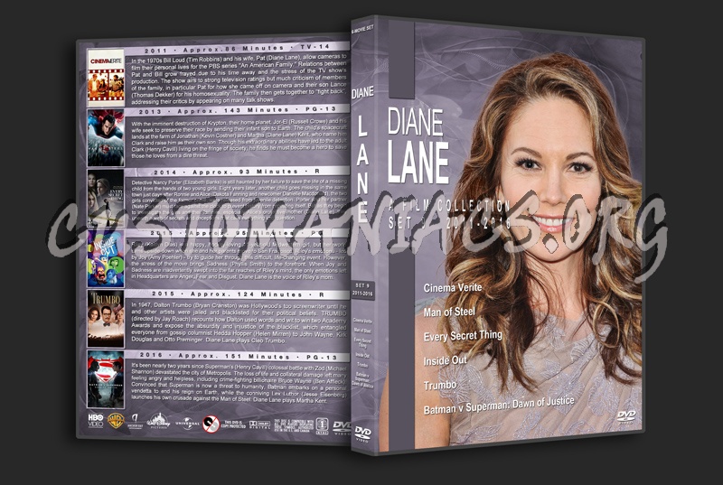 Diane Lane: A Film Collection - Set 9 (2011-2016) dvd cover