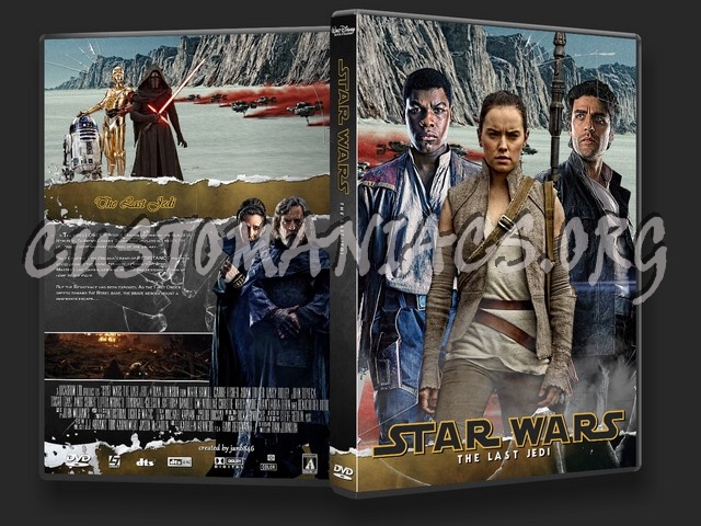 Star Wars The Last Jedi dvd cover
