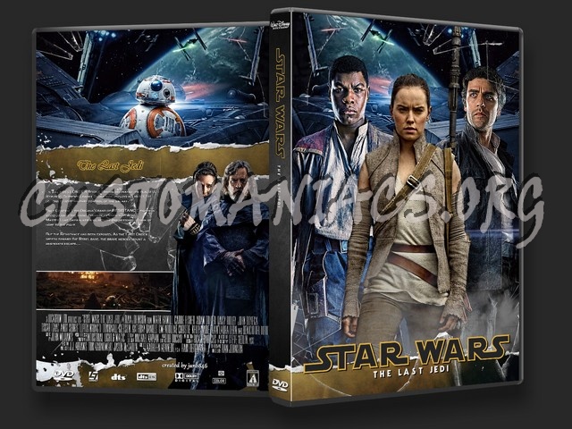 Star Wars The  Last Jedi dvd cover