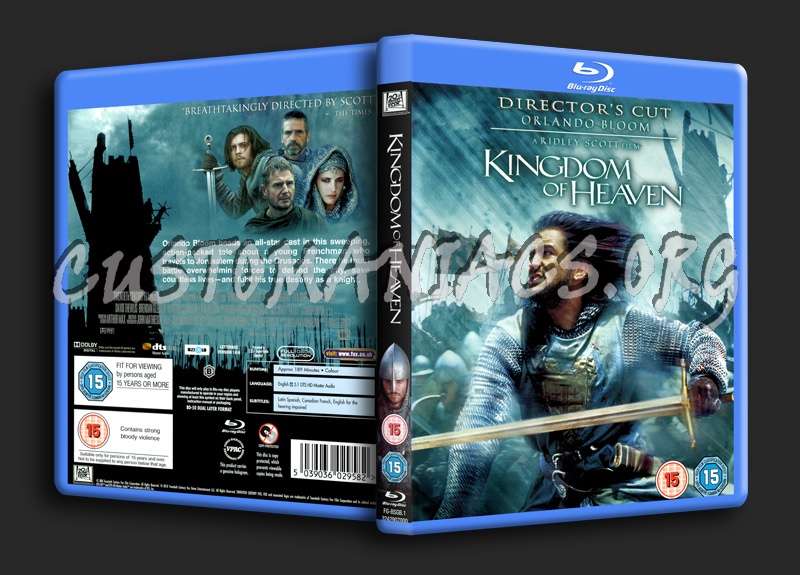 Kingdom of Heaven blu-ray cover