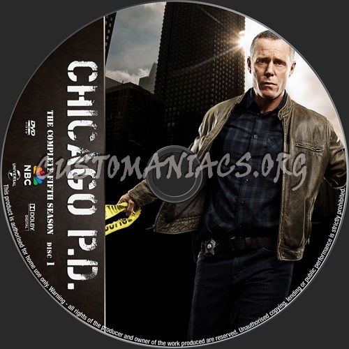 Chicago PD Season 5 dvd label