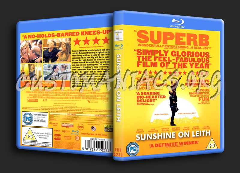 Sunshine on Leith blu-ray cover