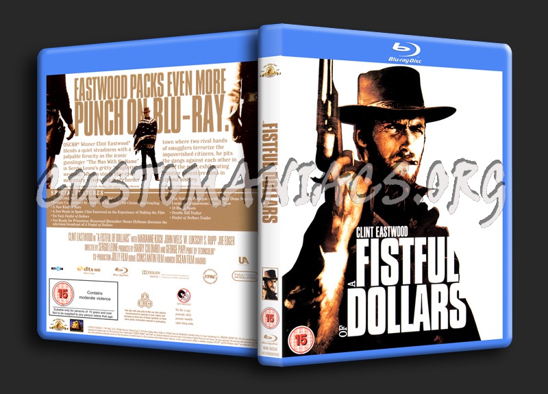 A Fistful of Dollars blu-ray cover