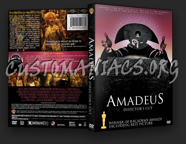 Amadeus dvd cover
