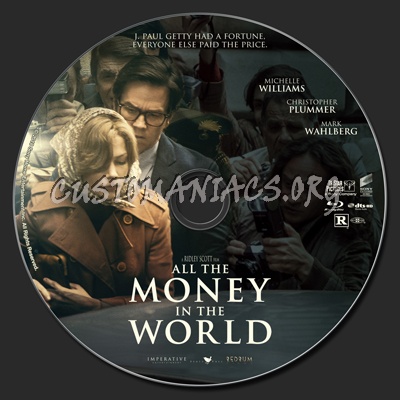 All The Money In The World blu-ray label