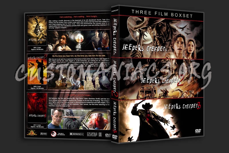 Jeepers Creepers Triple Feature dvd cover