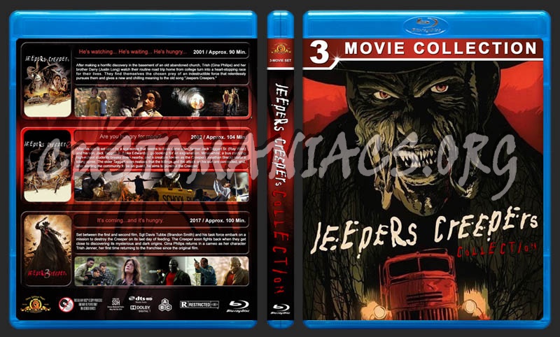 Jeepers Creepers Collection blu-ray cover