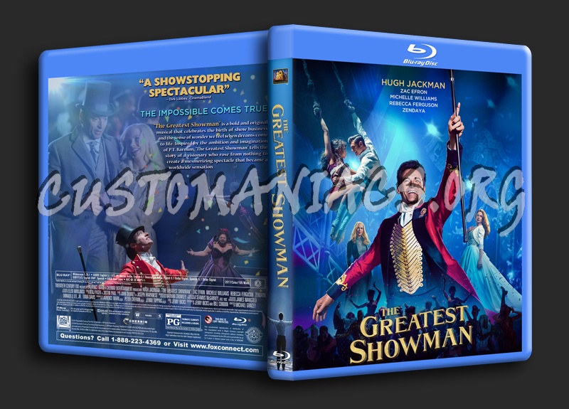 The Greatest Showman dvd cover