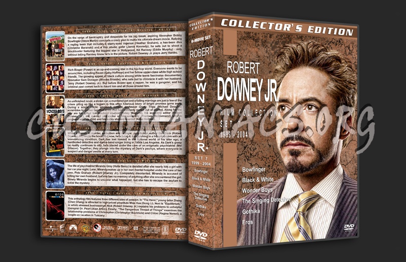 Robert Downey Jr. Film Collection - Set 7 (1999-2004) dvd cover