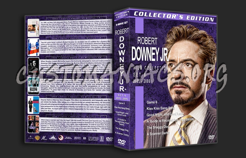 Robert Downey Jr. Film Collection - Set 8 (2005-2006) dvd cover