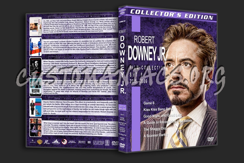 Robert Downey Jr. Film Collection - Set 8 (2005-2006) dvd cover