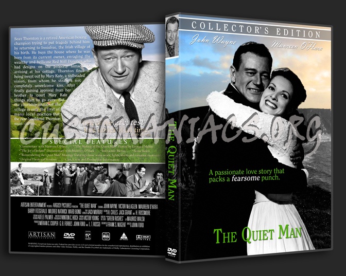 The Quiet Man dvd cover