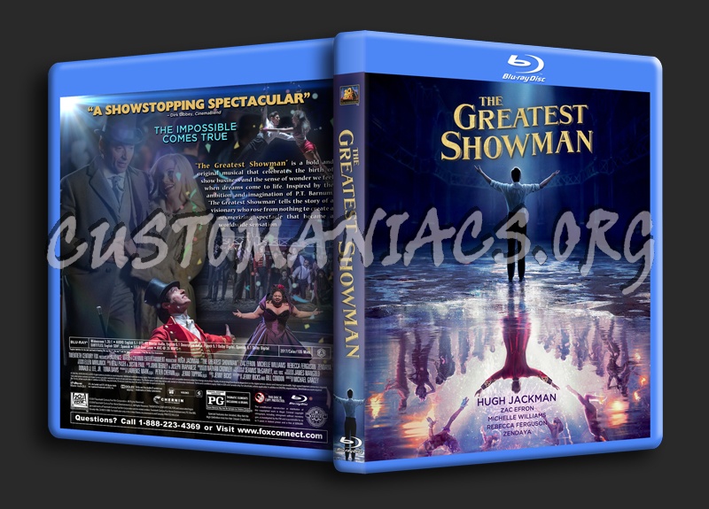 The Greatest Showman dvd cover