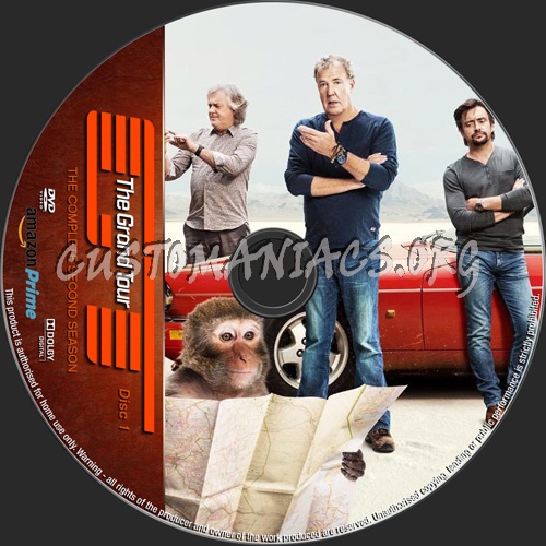 The Grand Tour Season 2 dvd label