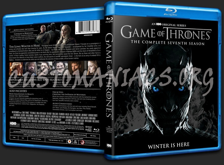 Game of Thrones Season 7 blu-ray cover