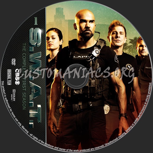 S.W.A.T. Season 1 dvd label