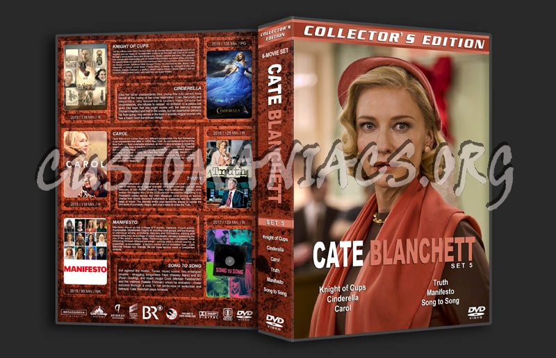 Cate Blanchett - Set 5 dvd cover