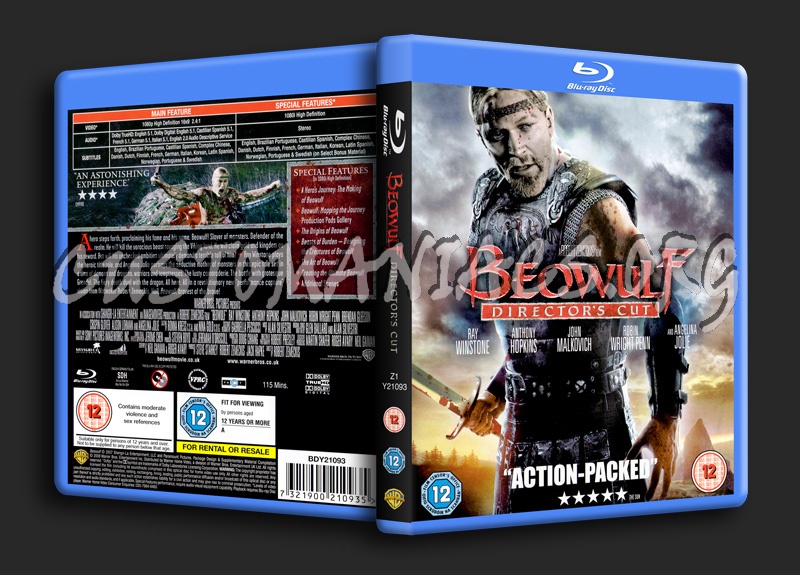 Beowulf blu-ray cover