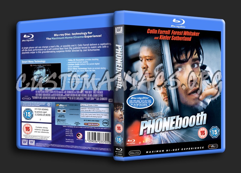 Phone Booth blu-ray cover