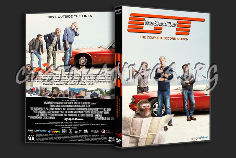 The Grand Tour Season 2 dvd cover